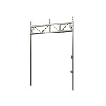 28. Podchozí rám - na 4 ocelová podlaha