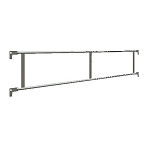 30. Dvojité zábradlí 0,73 m až 3,07 mm