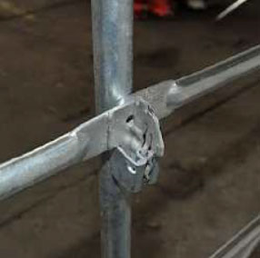 Na stojky rámu se používají trubky z oceli s významně zvýšenou odolností.